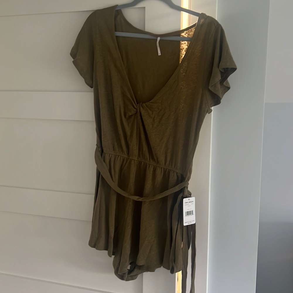 Free people romper olive